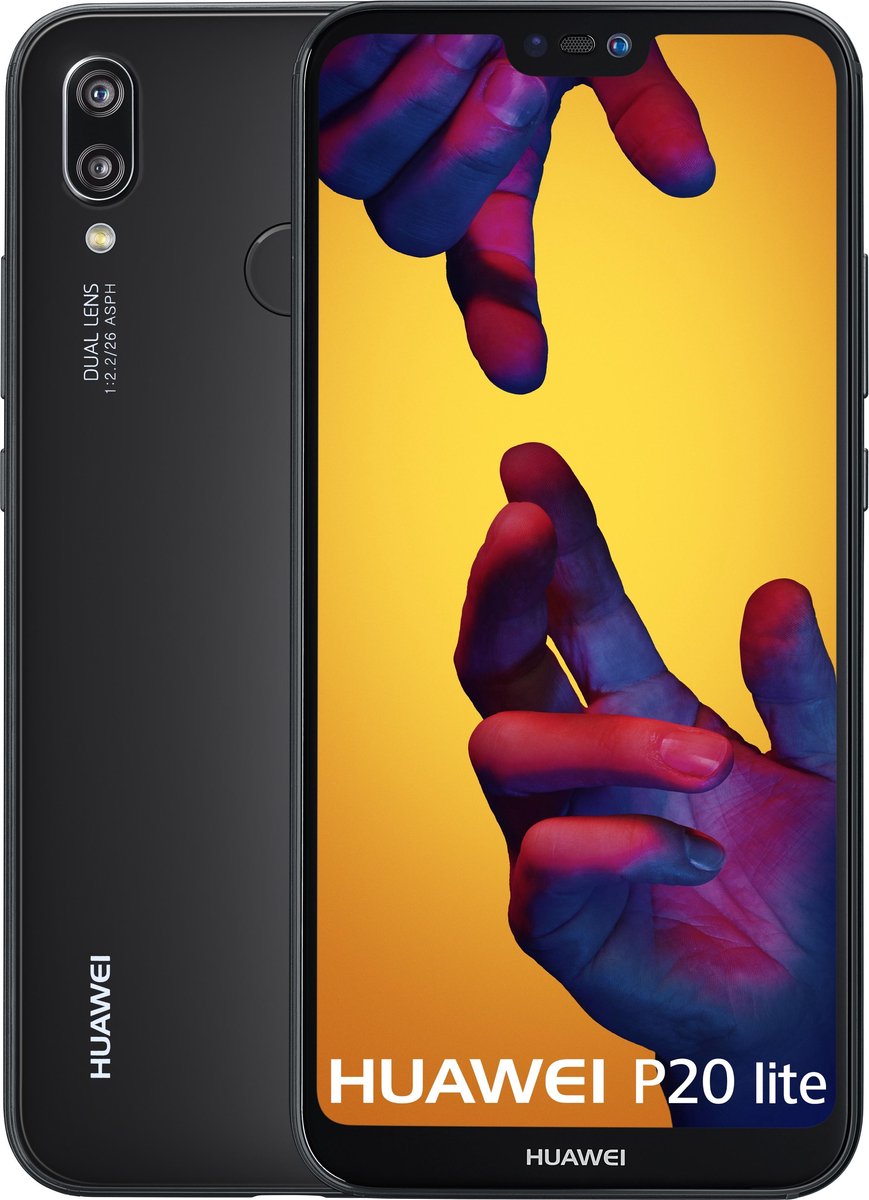 Huawei P20 Lite 14,8 cm (5.84") Double SIM hybride Android 8.0 4G USB  Type-C 4 Go 64... | bol