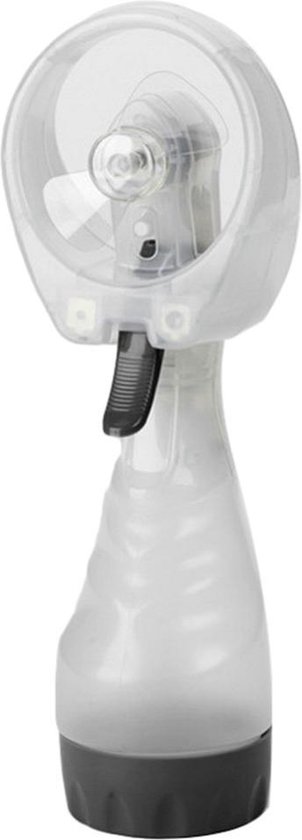 Draagbare handventilator met mist spray | inclusief waterreservoir |  verkoeling met... | bol.com