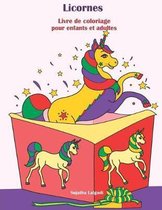 Licornes Livre de Coloriage Pour Enfants Et Adultes
