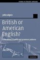 British Or American English?: A Handbook Of Word And Grammar Patterns