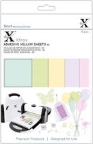 Xcut Xtras' A5 Zelfklevend Perkamentpapier Vellen (15  stuks) - Gekleurd