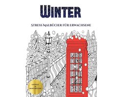 Stress Malb cher f r Erwachsene (Winter)