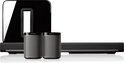 Sonos Playbar met 2x Play:1 en Sub draadloos muzieksysteem zwart