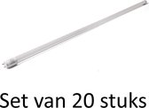 LED Buis 60cm 3000K | Warm Wit (Set van 20 stuks)