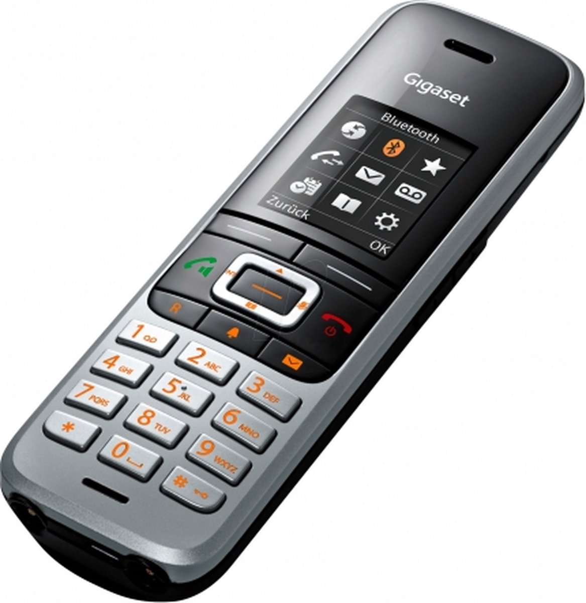 Gigaset S850H Losse handset (geen basisstation) Zwart/Zilver bol