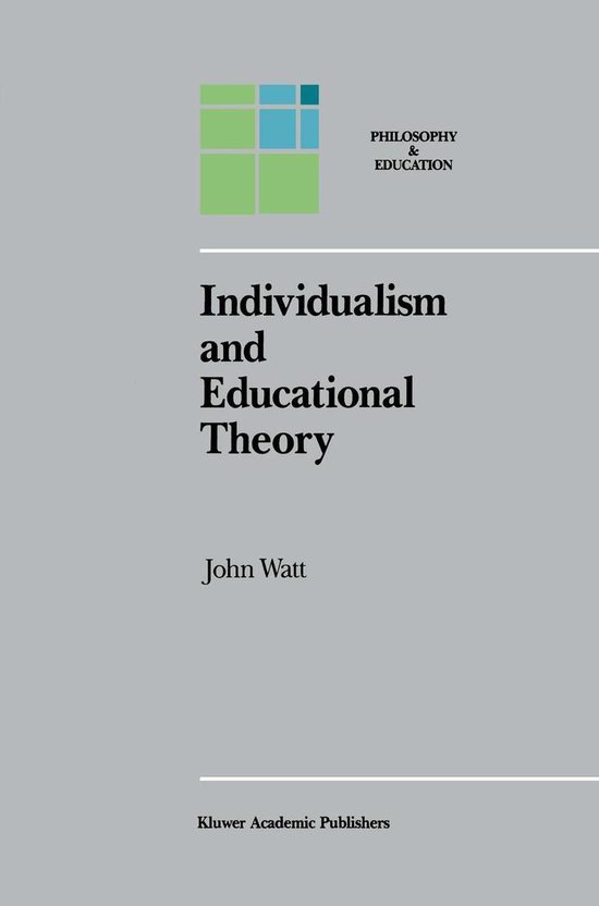 Philosophy and Education 2 - Individualism and Educational T ... - cover