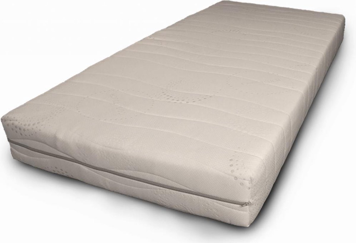 TrendZzz 140x210 cm Matras Koudschuim HR55 Cooltouch ca 21cm dik Wit