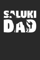 Saluki Notebook 'Saluki Dad' - Gift for Dog Lovers - Saluki Journal