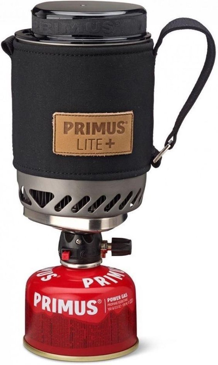 Primus Lite + Zuinige gasbrander met geïsoleerde pan