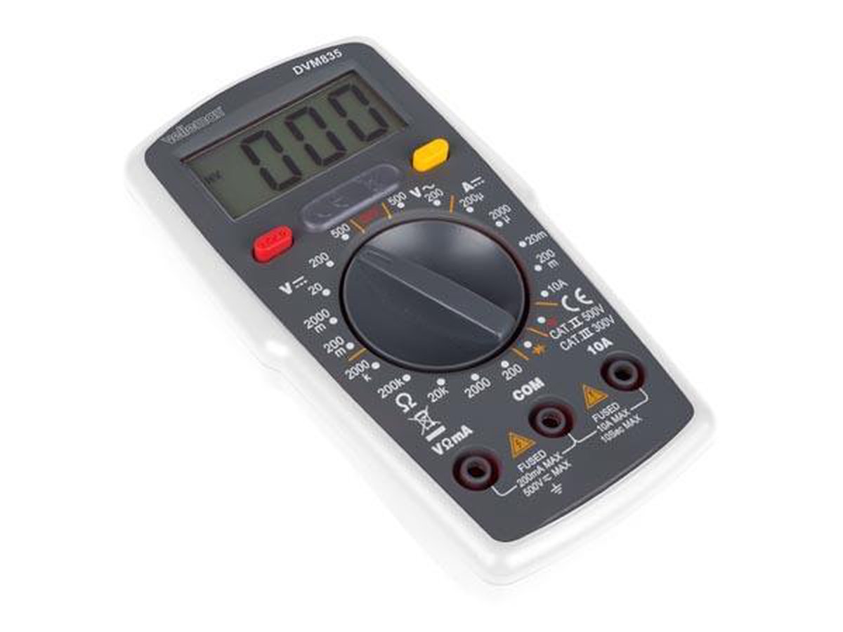 Digitale Multimeter Cat. II 500 V / Cat. III 300 V 10 A 1999