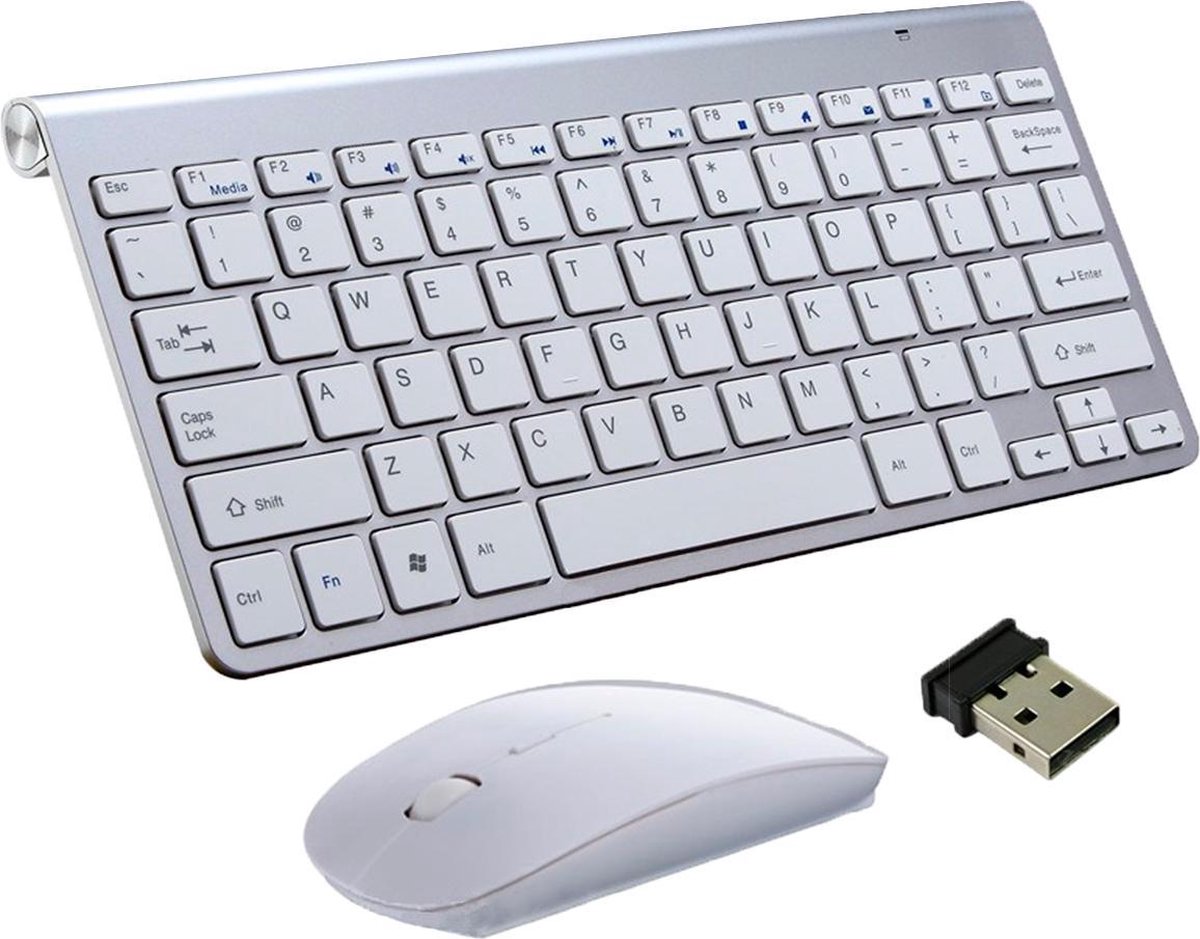 Draadloos Toetsenbord + Draadloze Muis Set - Bluetooth Keyboard voor