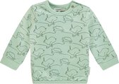 Noppies Trui Tavares - Grey Mint - Maat 62