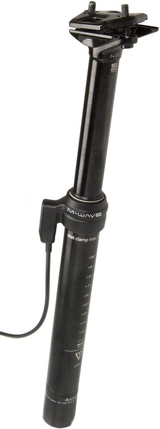 Levitate C Hight Adjustable Telescopische Zadelpen Zwart / 30.9 mm | bol.com