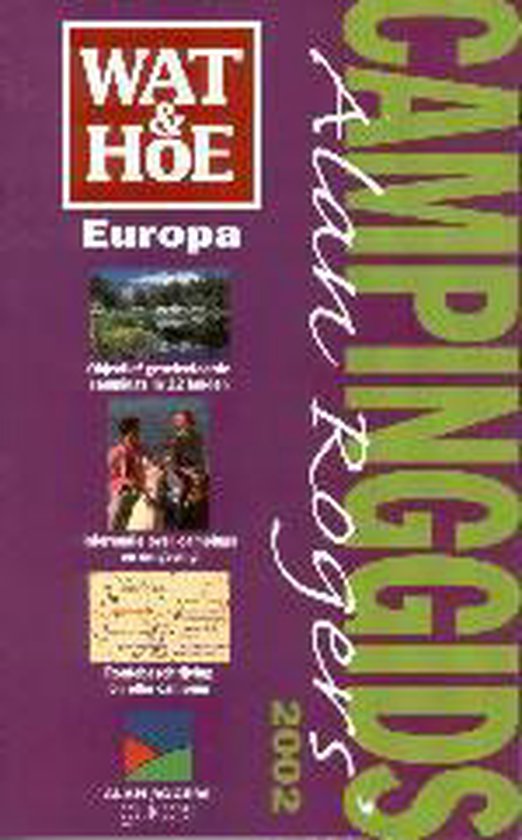 Cover van het boek 'Wat & Hoe Campinggids Europa / 2002'