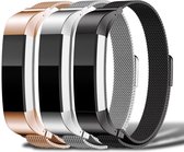 Eyzo Milanese bandje - Fitbit Alta / Fitbit Alta (HR) - 3-pack - Small