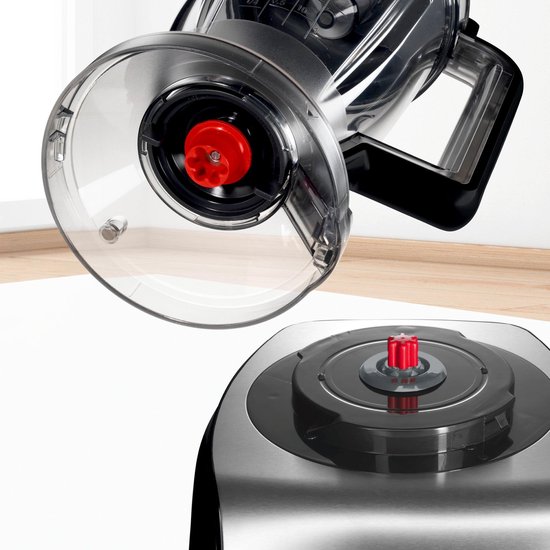 Bosch MultiTalent 8 MC812M844 - Foodprocessor - Zwart/RVS