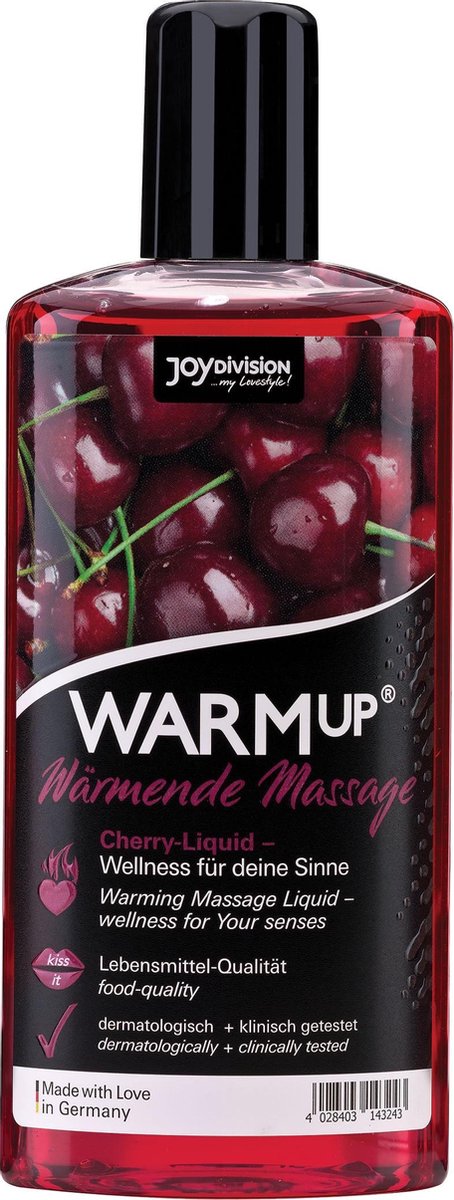 Joy Division-Warmup Kirsch - 150 ml - Massageolie
