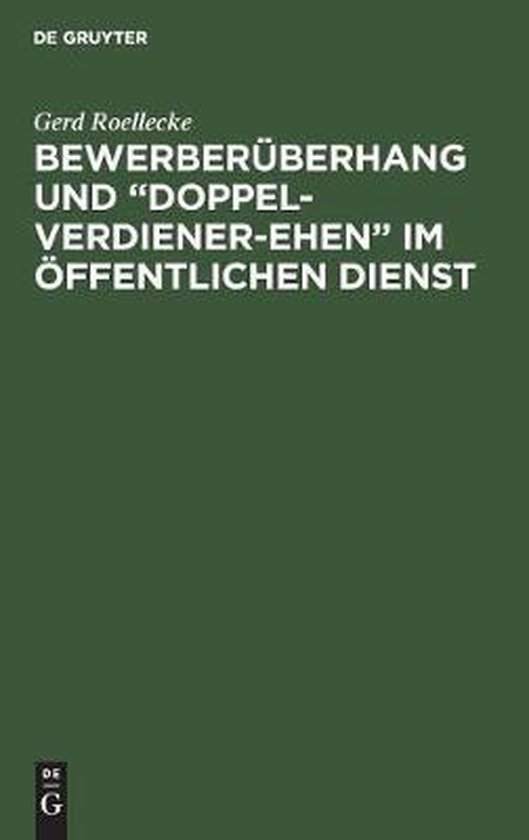 Bewerberüberhang und "Doppel-Verdiener-Ehen" im öffentlich ... - cover
