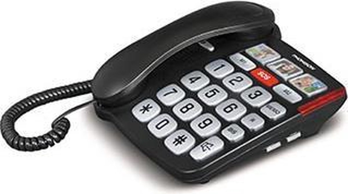 "Thomson Vaste telefoon Serea ""Safy"", zwart"
