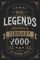 Real Legendes were born in February 2000
