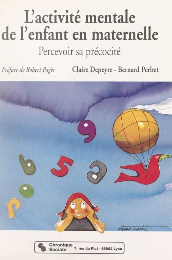 L'activité mentale de l'enfant en maternelle : percevoir sa ... - cover