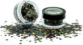 PaintGlow Chunky Glitter shakers Black Star