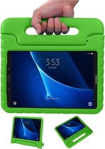 Hoes Geschikt voor Samsung Galaxy Tab A 10.1 2019 Hoes Kinder Hoesje Kids Case Cover Kidsproof - Hoesje Geschikt voor Samsung Tab A 10.1 2019 Hoesje Kinder Hoesje - Groen