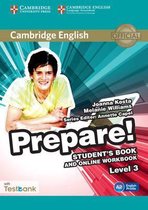Cambridge English Prepare! 3 student's book+online workbook+testbank