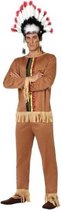 Indiaan verkleed kostuum -  Indianen verkleed pak voor heren - carnavalskleding - voordelig geprijsd XL
