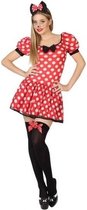 Verkleed kostuum - muis/mouse -  kostuum voor dames - carnavalskleding - voordelig geprijsd XL (42-44)