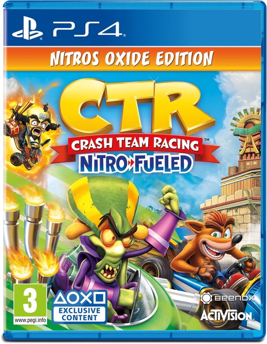Crash Team Racing Nitro-Fueled - Nitros Oxide Edition -PS4 | Games | bol.com