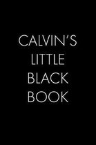 Calvin's Little Black Book