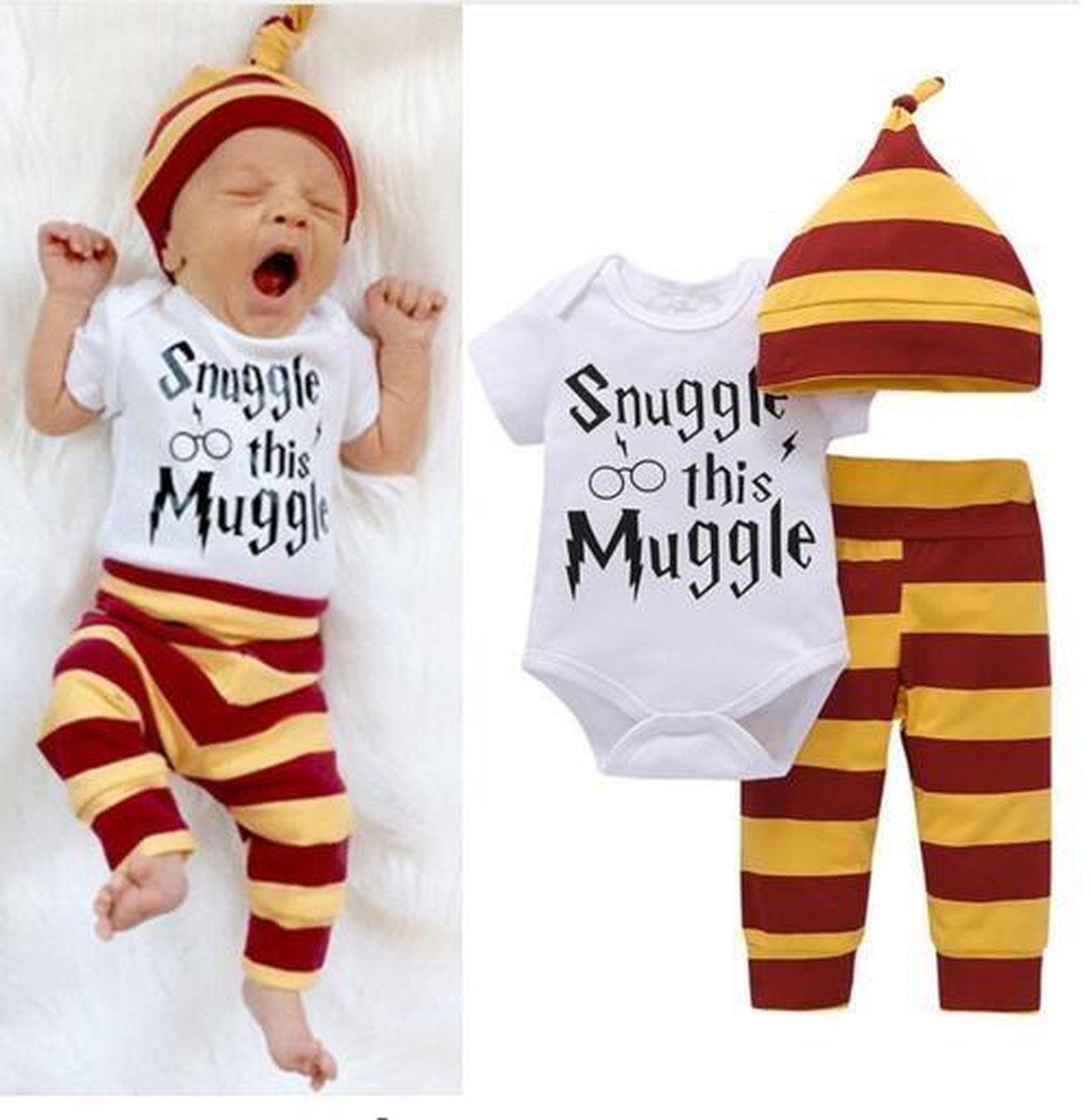 Harry Potter, Rompertje, Babyspullen, Uniseks, Snuggle this Muggle, Babykleding,... |