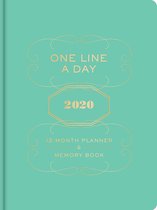 One Line a Day 2020 12-Month Planner