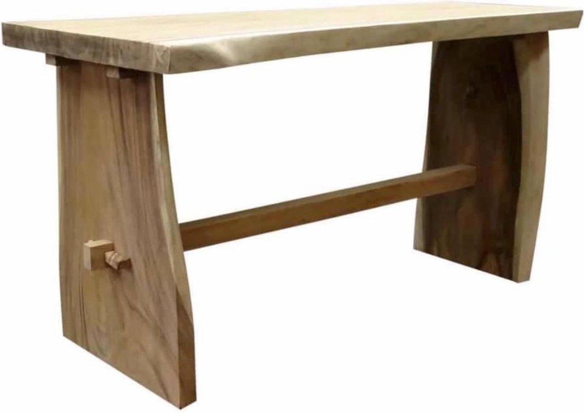 Boomstam bartafel 220x70xH110 cm – bladdikte 8 cm