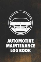 Automotive Maintenance Log Book