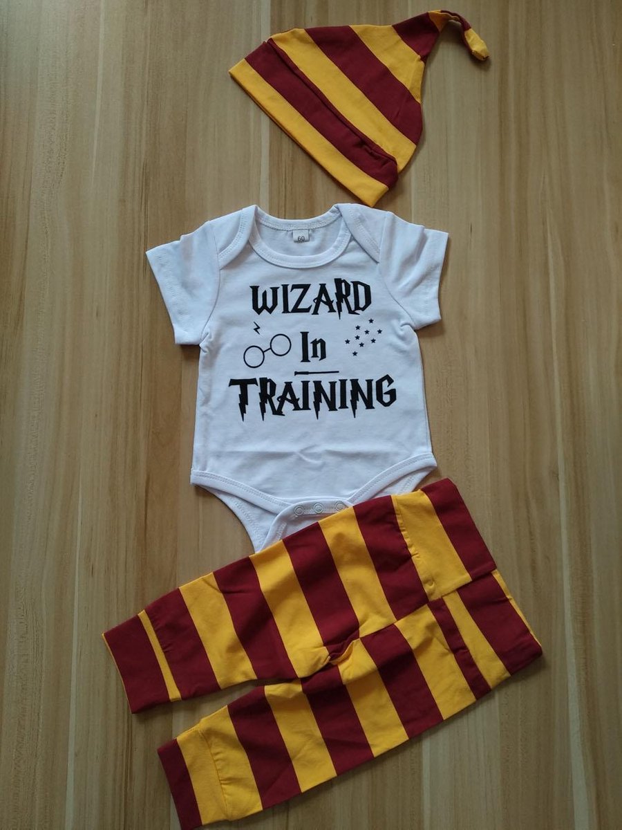 Harry Potter, Rompertje, Baby, Babyspullen, Uniseks, Wizard in Training,  Babykleding,... | bol.com