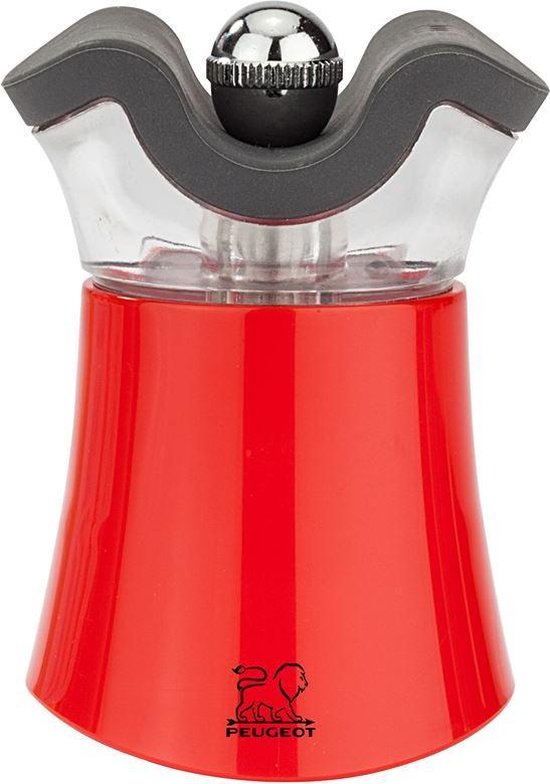 Peugeot Pep's pepermolen/zoutstrooier rood | bol.com