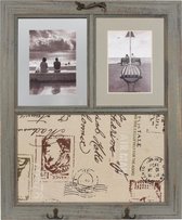 Fotolijst - Henzo - Lifestyle prikbord - Frame 60x50 cm - Donkerbruin