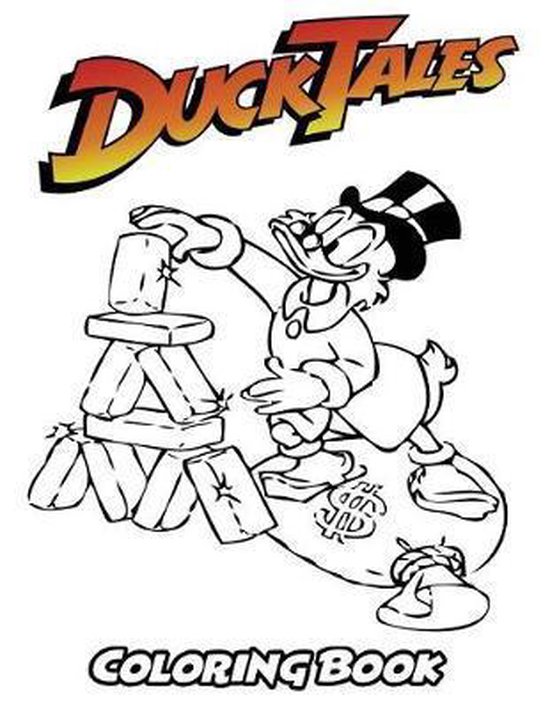 Ducktales Coloring Book, Alexa Ivazewa 9781729756423 Boeken