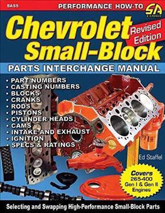 Chevrolet Small Blocks Parts Interchange Manual - cover