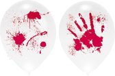Amscan - Ballonnen LED Halloween Bloed 4 stuks - Halloween - Halloween Decoratie - Halloween Versiering - Halloween Ballonnen