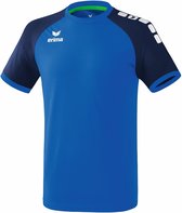 Erima Zenari 3.0 SS Shirt Heren  Sportshirt - Maat S  - Mannen - blauw/wit