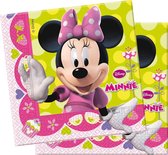 Napkins Minnie Bowtique 33x33cm 20 stuks