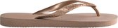 Chaussons Femme Havaianas Top Tiras - Or Rose - Taille 39/40