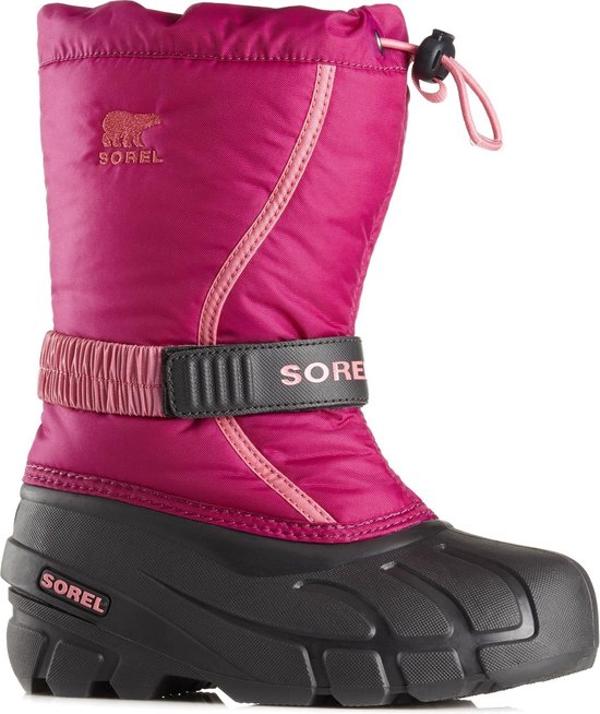 Sorel Snowboots - Maat 39 - Unisex - roze/zwart | bol.com