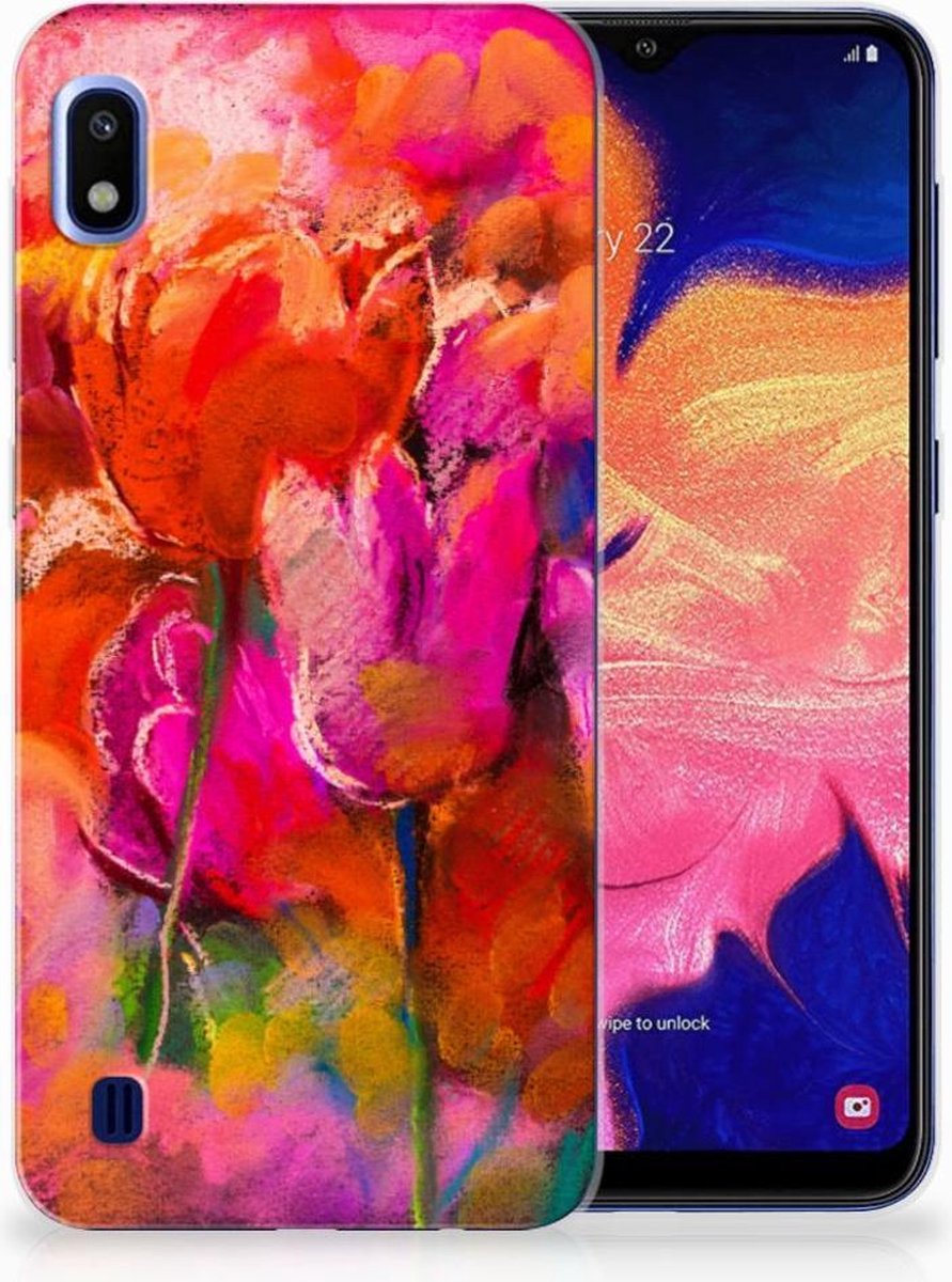 Hoesje maken Samsung Galaxy A10 Tulips