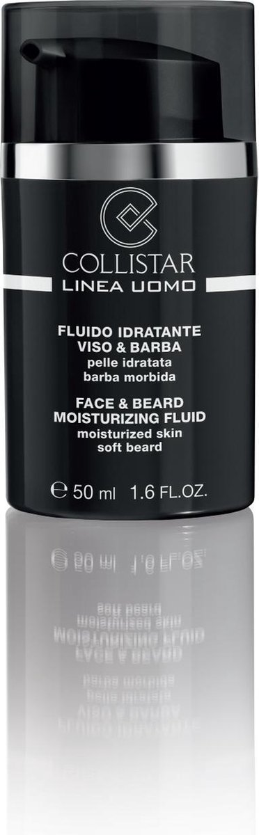 Collistar Face and Beard Moisturizing Fluid - 50 ml - Dagcreme