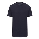 Slater 2510 - BASIC 2-pack T-shirt R-neck  s/sl navy S 100% cotton