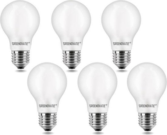 E27 LED Filament lamp Warm Wit Dimbaar